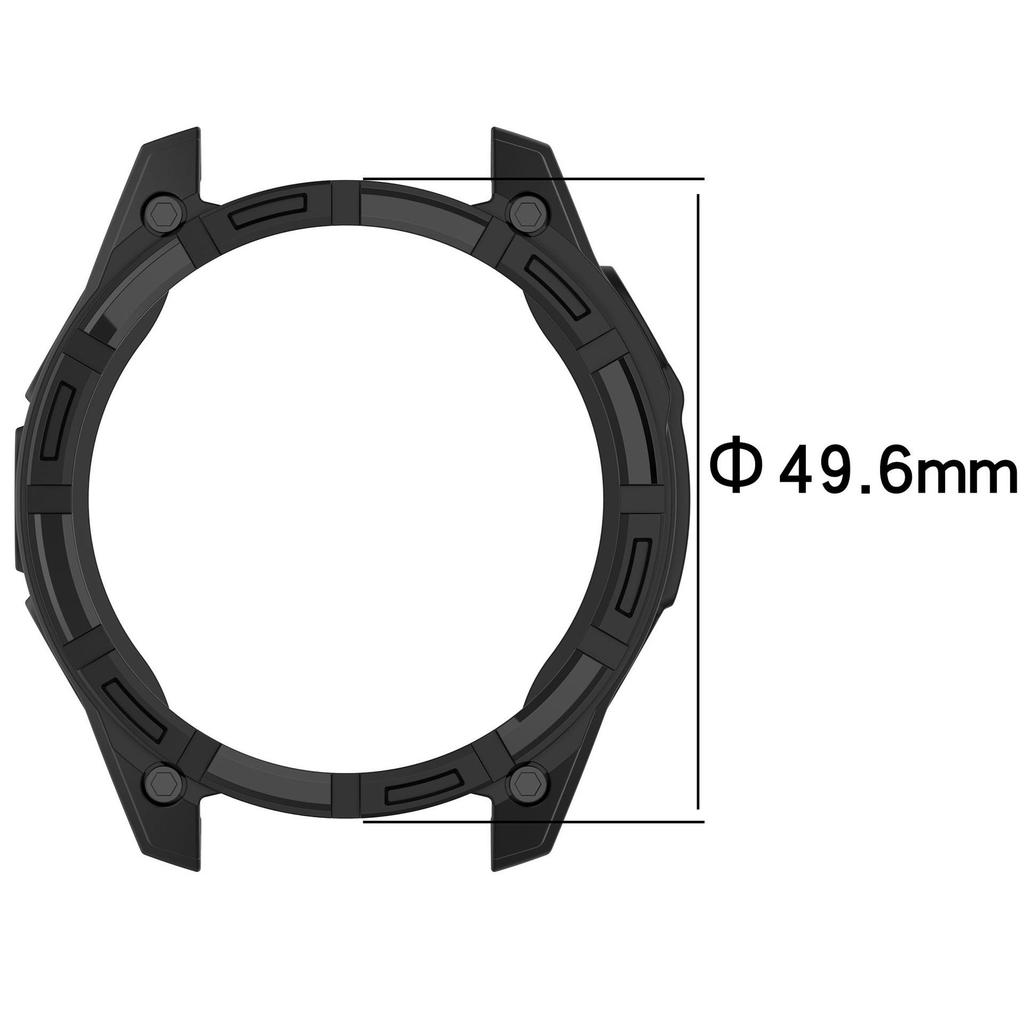 Garmin Quatix 8 Protective Case - 47mm/51mm Hollow Armor Semi-Pack Cover
