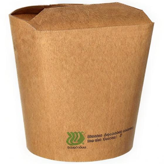 Box Na Przekąski Kraft 470 Ml 9,8 X 8,2 X 7 Cm 25 Szt.