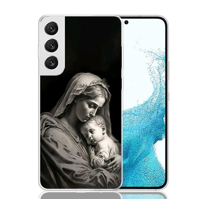 Virgin De Guadalupe Virgen Mary Phone Case For Samsung Galaxy S26 S25 Edge S24 S23 FE S22 Ultra S21 Plus S20 + Fundas Cover Coqu