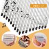 17-Tasten-Kalimba-Taste, Kalimba-Steg, Klavierteile, Anfänger-Set, Set mit 17 Klaviertasten, Kalimba/Daumen (Komplett + Schlafwagen)