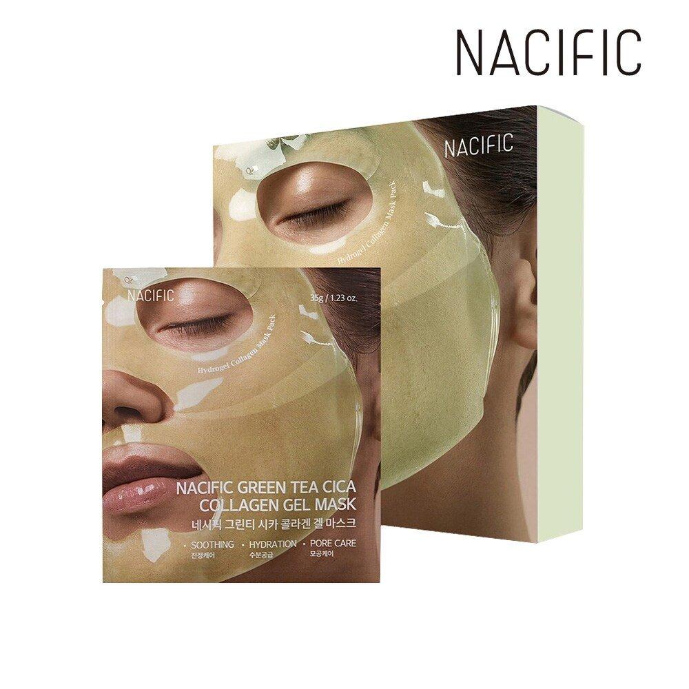 

Маска-гель с коллагеном NACIFIC Green Tea Cica (4 листа) x1