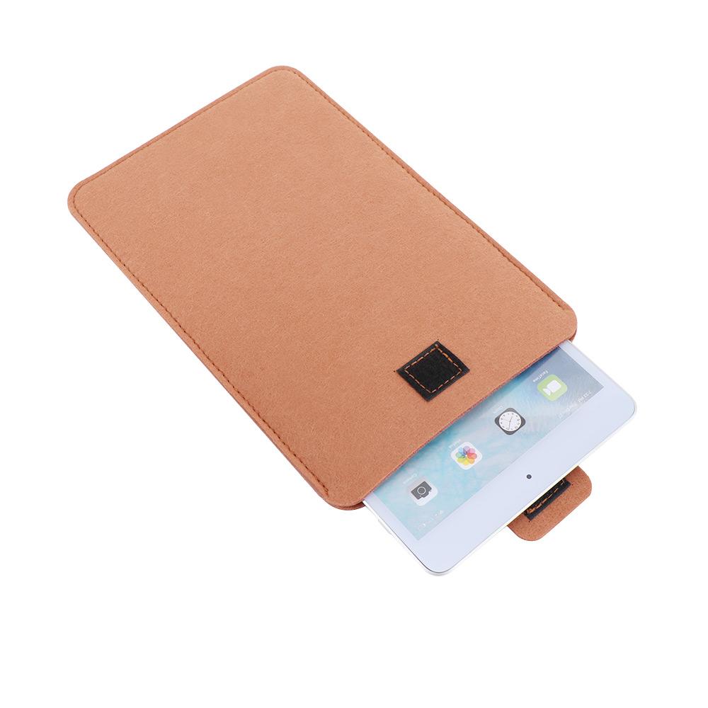

8 Inch Universal Pocket Sleeve Case Pouch Capa Tablet Covers Wool Felt темно серый