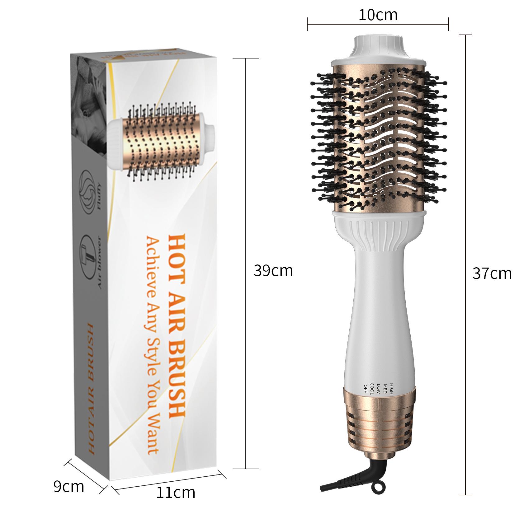 

Двухфункциональная щетка с горячим воздухом: Завивка, выпрямление и сушка с отрицательными ионами