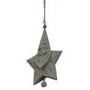Hill Interiors Rustic Santa Christmas Hanging Decoration