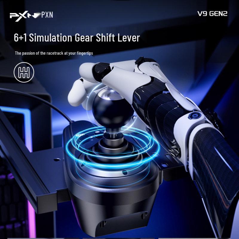 7PXN V9 Gen2 Racing Wheel for PC, PS4, Switch