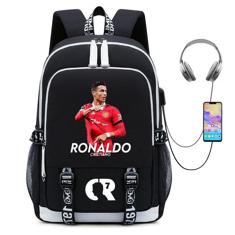 3-delige Schoolrugzakset voor Studenten Grote Capaciteit Oxford Stof Schooltas met Schouderband en Etui Backpack