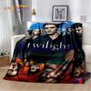 Die Twilight Saga HD-bedruckte weiche Plüschdecke, Flanelldecke, Überwurf, Decke für Wohnzimmer, Schlafzimmer, Bett, Sofa, Picknick, Abdeckung für Kinder