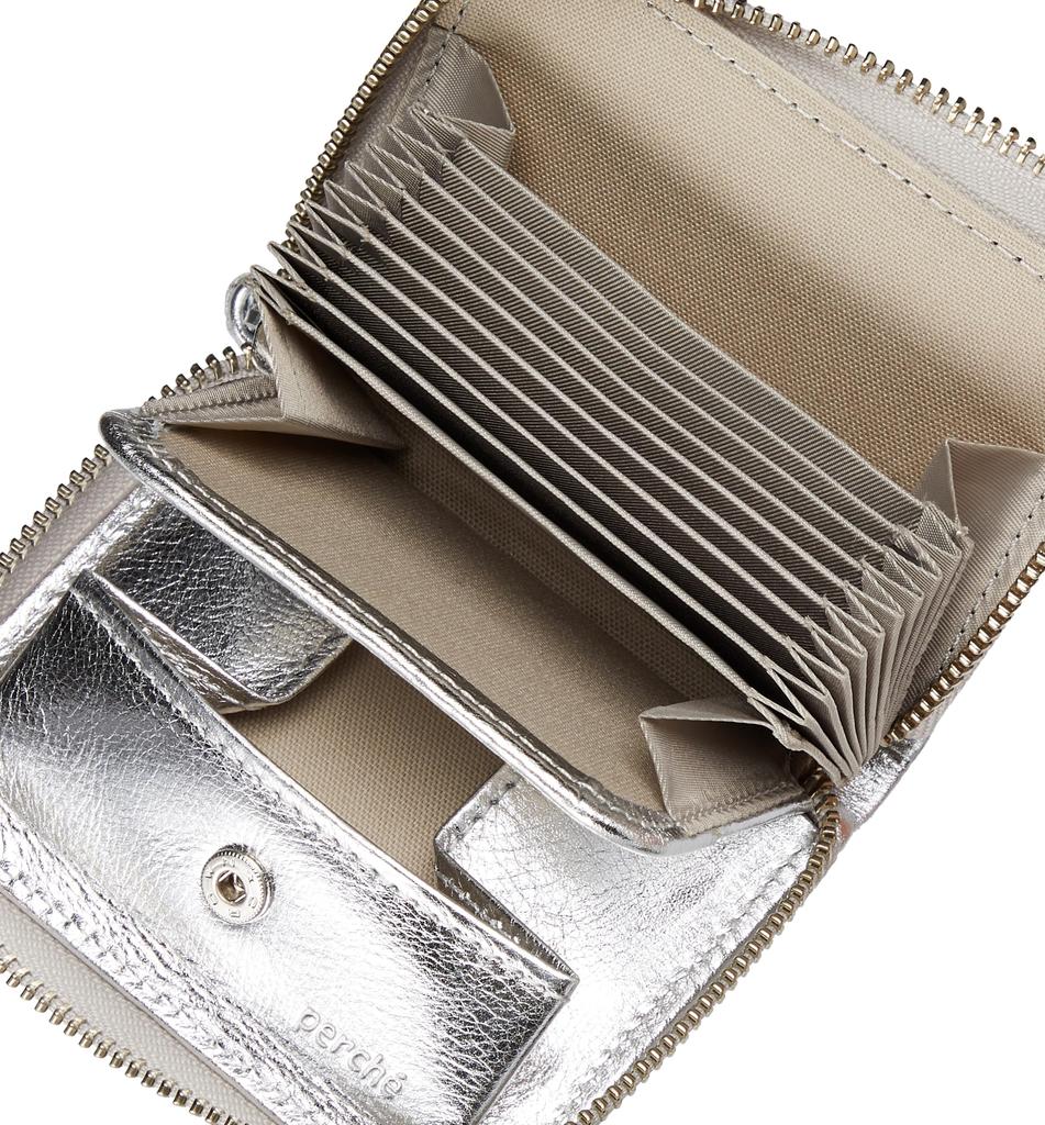 Metallische Krokodil-Akkordeon-Kartenbörse