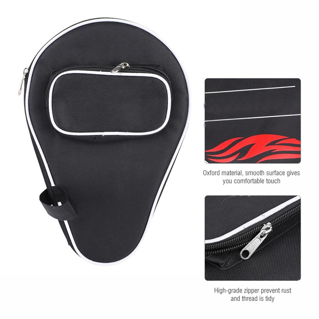   Table Tennis,     Paddle Bat Bag With     bat Racket Case hd cover Balls Pouch