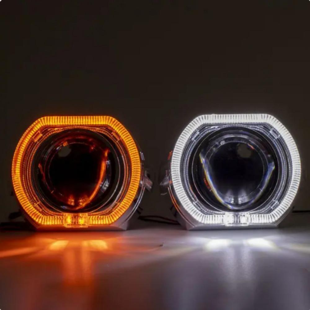 Automotive 2.5-inch Bifocal Lens Angel Eye H1HID Xenon Headlight Headlight Headlight Automotive Lamp Products Universal
