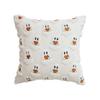 Decorative Pillow Case Ghost Pumpkin Cat Pattern Pillow Cover Removable Easy to Clean Washable Throw Pillow Case