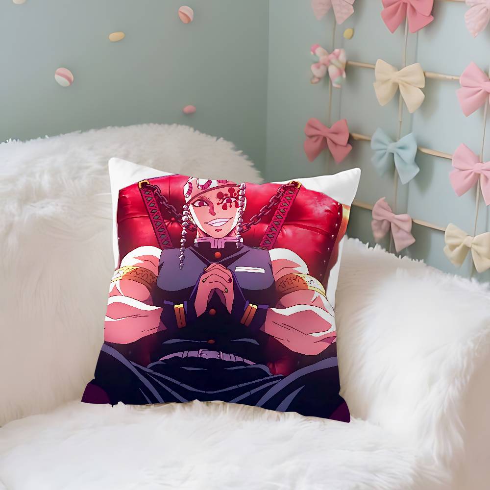 Cool Ttengen Uzui Case Plush Fabric Soft Pillowcase Double Sided Print Cushion Cover Household Gifts
