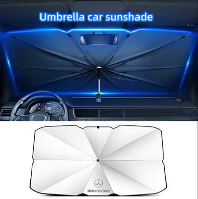 For Benz SC85Car Sunshade Umbrella Car Front Window Sunshade Cover For Mercedes Benz S320 W164 W203 W204 W168 C180 E320 A200 CLA CLK CLS UB2