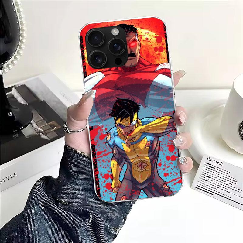 Cool I-Invincible Soft Phone Case For IPhone 18 11 17 Air 16E 16 Pro Max 15 + 14 Plus 13 Mini 12 Apple 7 SE 8 Fundas Coque 11 17 Ai