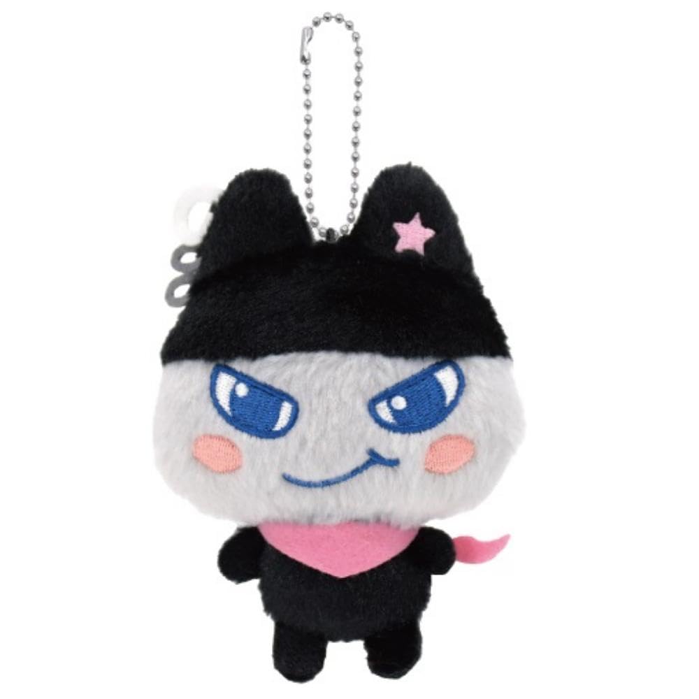 Bandai Namco Nui Tamagotchi Chibi Plush Mascot Kuromametchi 2693854 H90mm Size Approx.