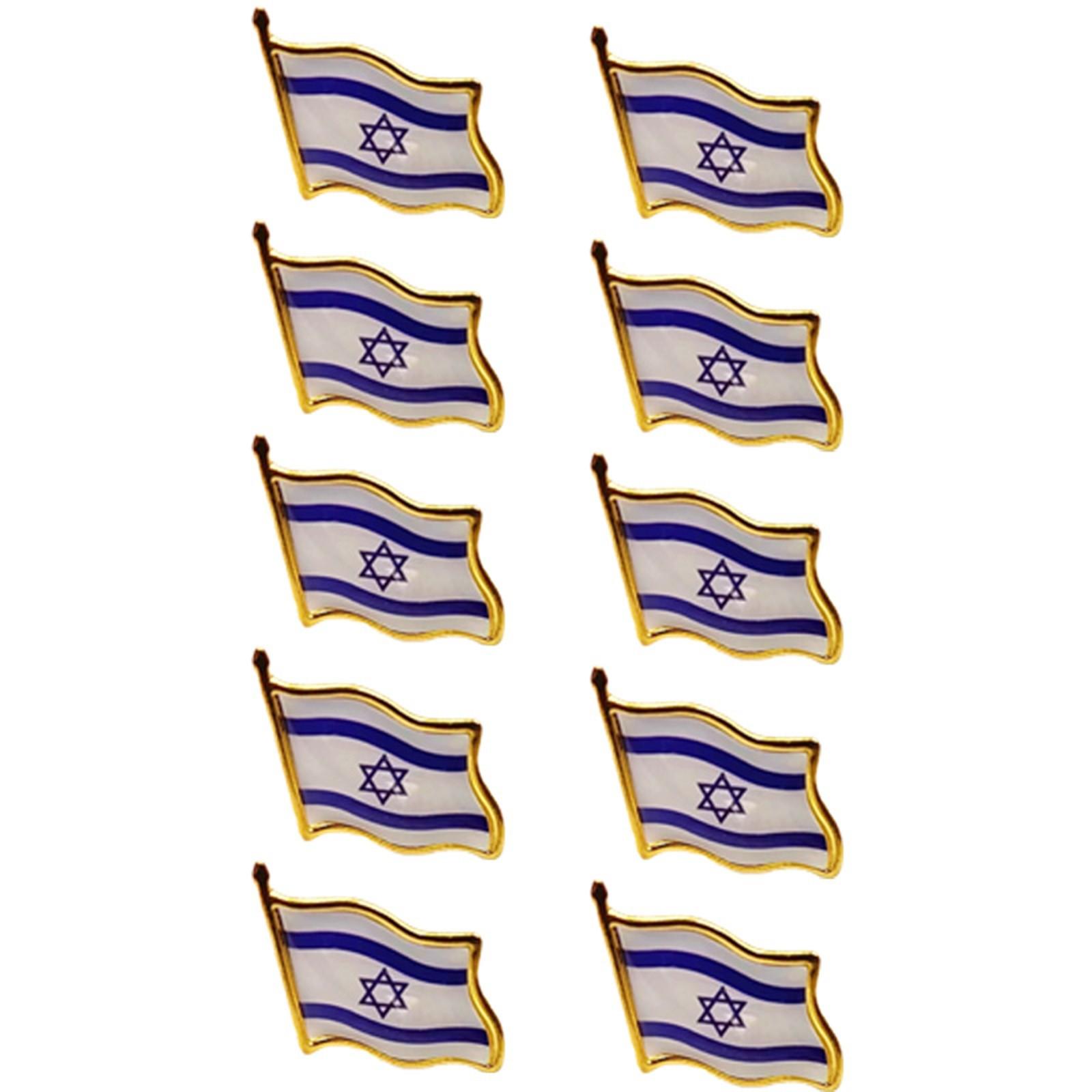 

Lsrael Flag Pin Pin Brouch Badge Bind Pin