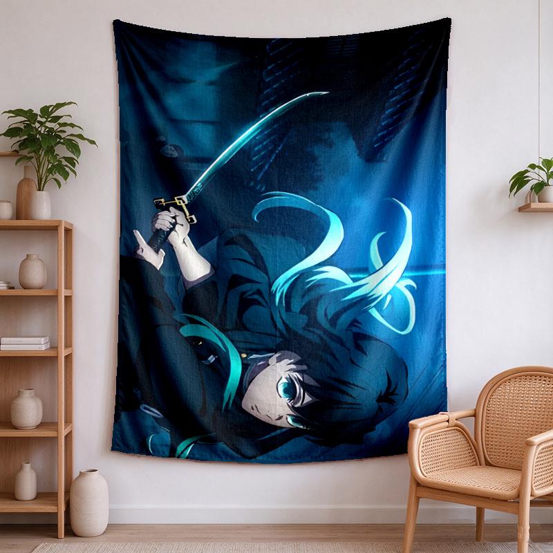 Muichirou  Tapestry wall decor—perfect for bedrooms living rooms and dorm rooms Easy to install it enhances your space and creates a warm  comfortable