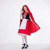 The New and New Sub-code Halloween Little Red Riding Hood Costume Becomes a Party Nightclub Dance Queen Costume