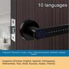 Fernverriegelung Intelligentes Fingerabdruck-Türschloss Bluetooth Biometrisches Türschloss Wohnungsgrundriss