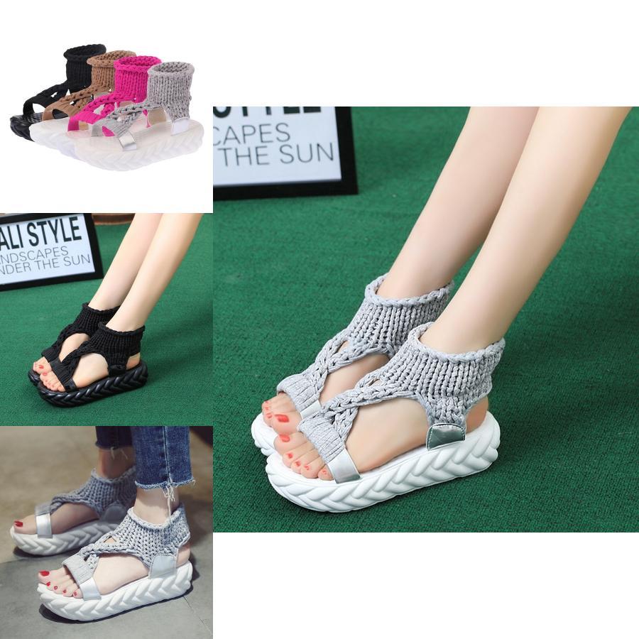 Women Sandals Shoes Sandals Platform Slippers Gladiator Bottom Shoes Women