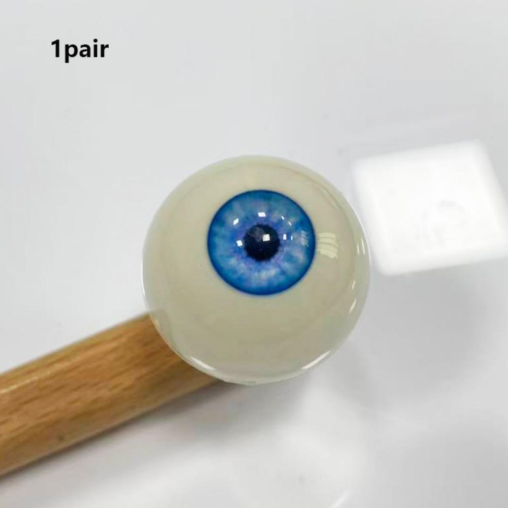 1pair 20mm Acrylic Fake Eyes Eyeballs 10 Styles Safety Animal Toys Accessories  For BJD Doll 10