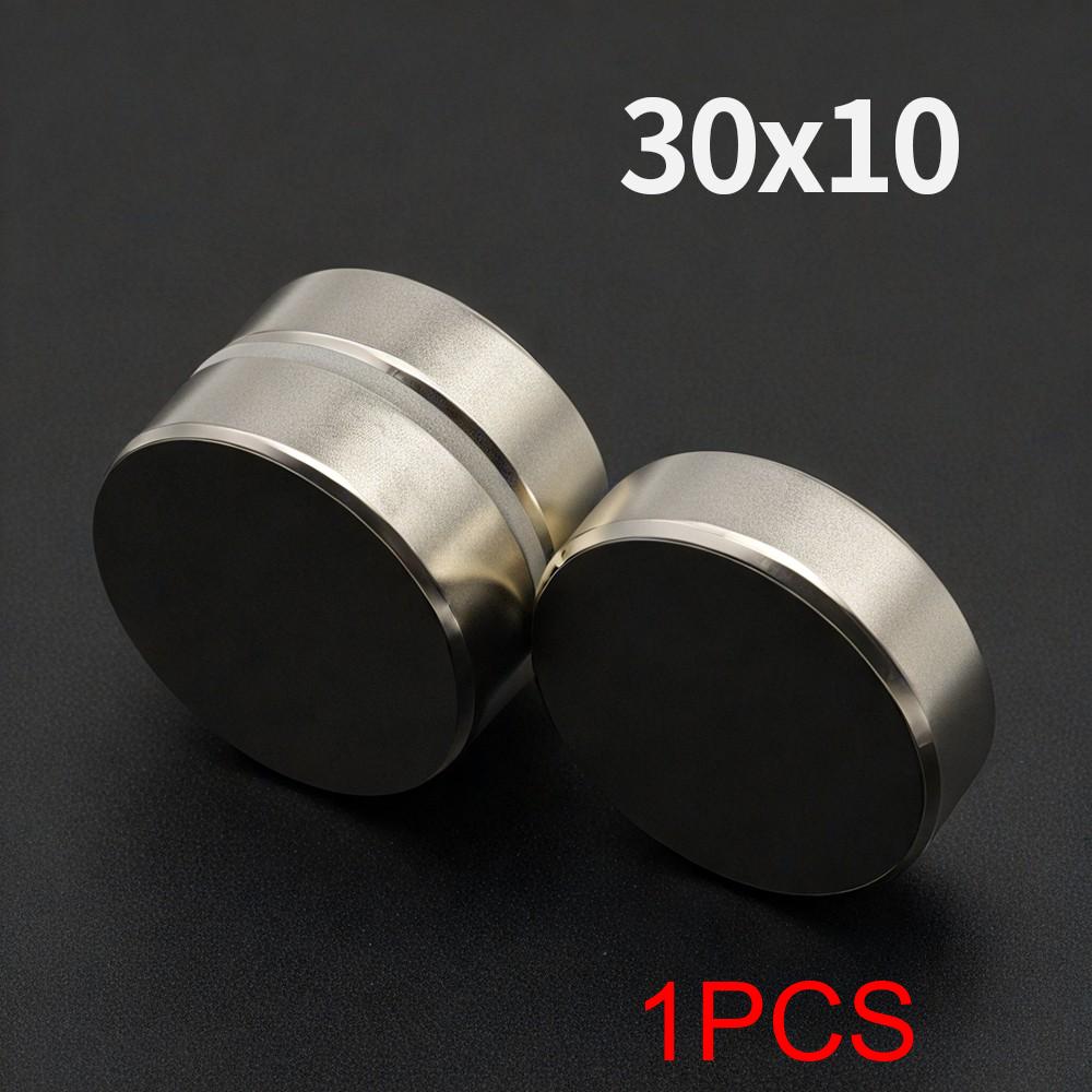 

30x10mm Powerful Neodymium Magnet N35 NdfeB Permanent Magnetic imanes Round Super Strong Fridge Magnets DIY