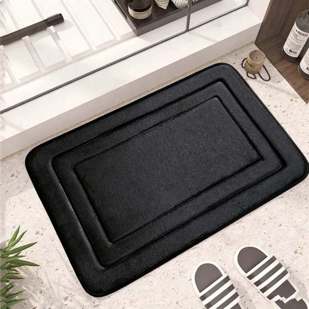Cross-Border Coral Fleece Non-Slip Absorbent Bathroom Mat for Toilet & Sink