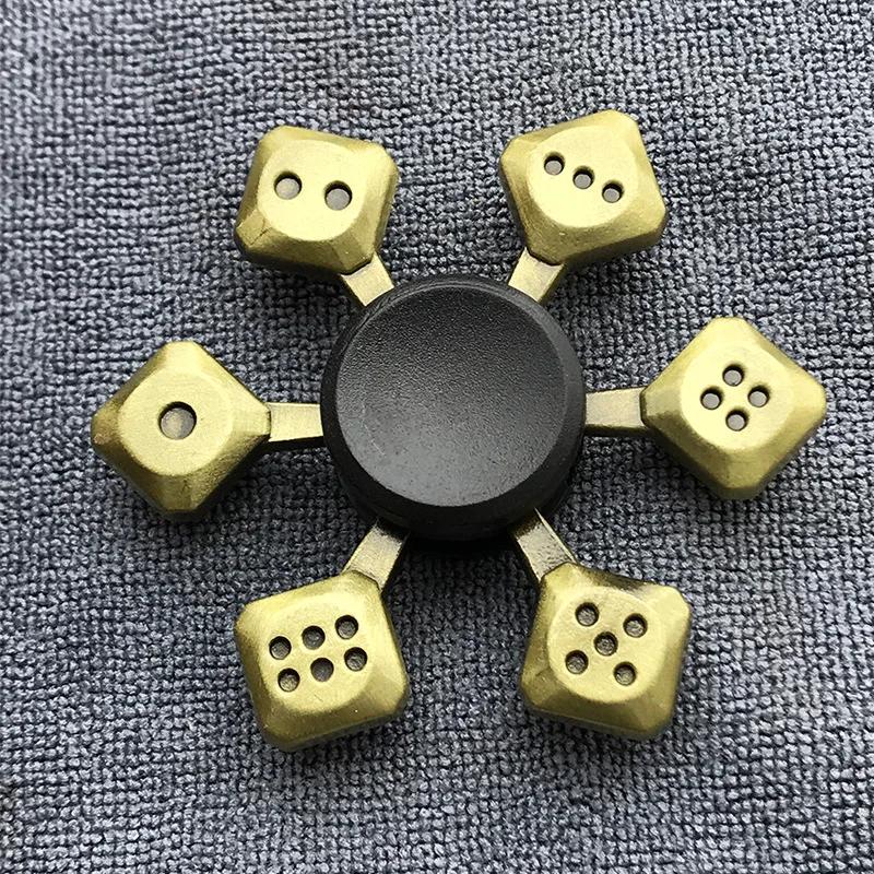 Bronze Color Metal Fidget Spinner R188 Mute Bearing Alloy Hand Spinner Stress Relief Decompression Toys for Kids Adult Gifts