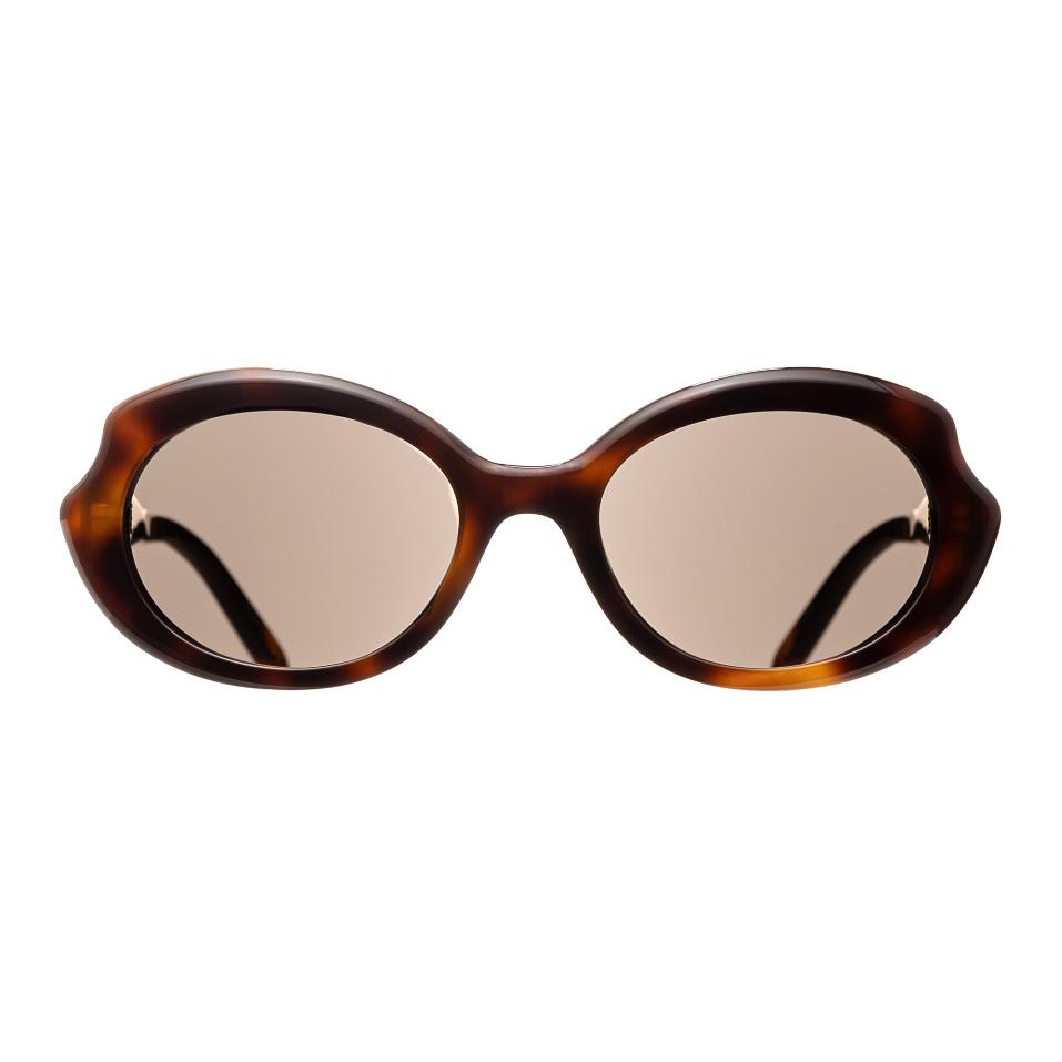 

Loewe Logo-Embellished Irregular Frame Sunglasses Women sunglasses Tortoiseshell LW40147I54 55,Tortoiseshell
