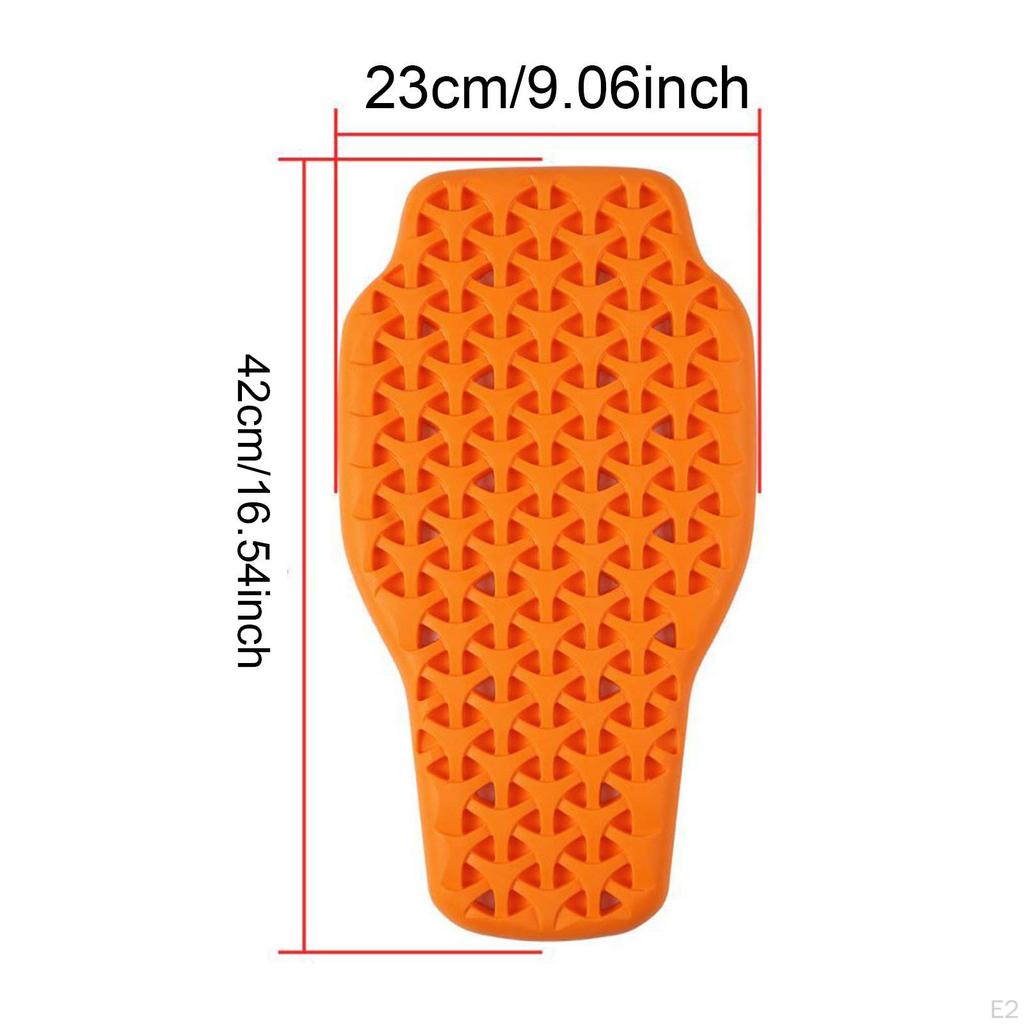 Motorcycle Back Protector Removable Jacket Replacement Anti Collision Built In Protective