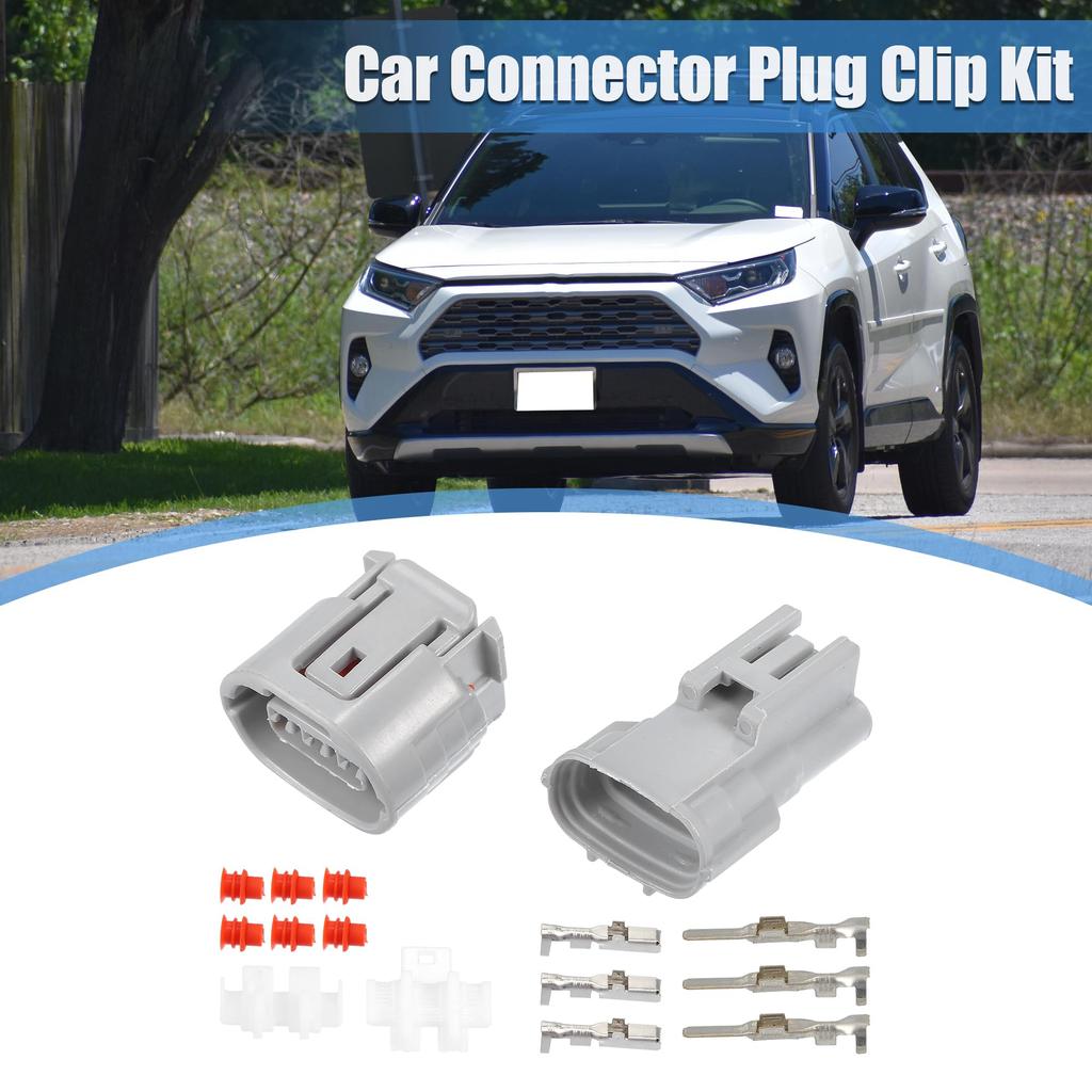 X AUTOHAUX TS Alternator Connector Adapter Male and Female Plug