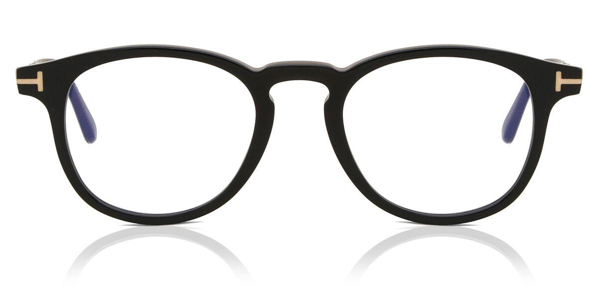 

Tom Ford Ft5891 B Blue Light Block 005 Unisex Eyeglasses Black/49