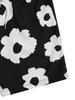 Men's Floral Graphic Print Drawstring Shorts, Summer Casual Shorts with Pockets, Beach Hawaiian Shorts