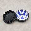 Dla VOLKSWAGEN VW 4 szt. 65mm Czerwono-Niebieskie Dekielki do Felg Samochodowych Dla Volkswagen VW R GTI Golf 6 Passat CC Magotan Touran Tiguan 3B7601