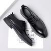 Men's new business dress leather casual spring and autumn breathable men's British groom wedding shoes