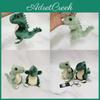 Adorable Green Plush Dinosaur Keychain Accessory Soft Cute Stuffed Toy Gift