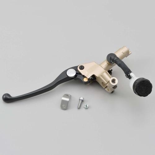 Daytona NISSIN Motorcycle Clutch Master Cylinder Horizontal 5/8 inch Gold Body/Black Lever 61754