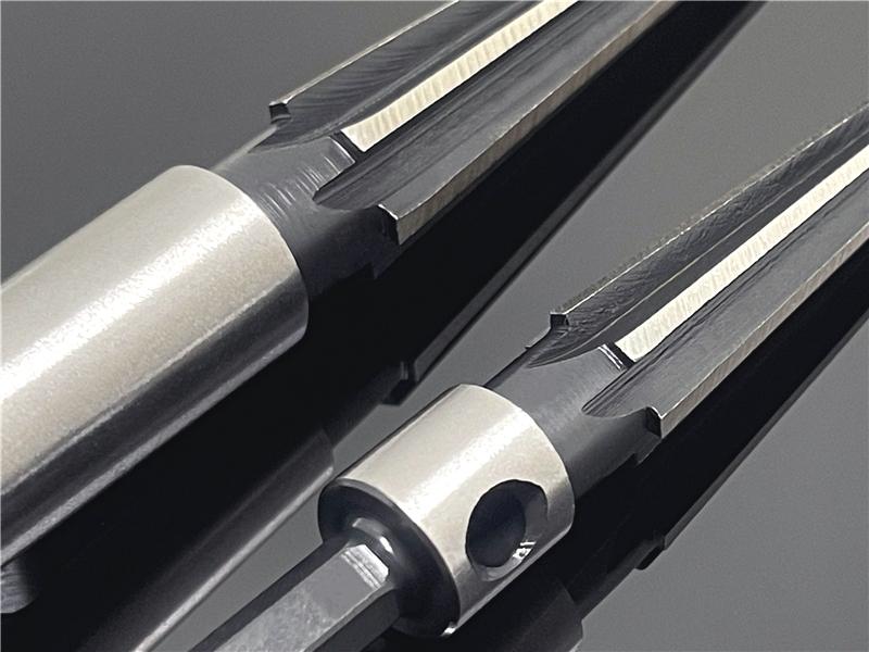 Taper Reamer Hand Metal Bridge Reamer Deburring Enlarge Pin Hole Handheld Reamer Wood Plastic Drilling Chamfer Reaming Tools