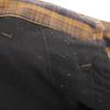 BRU NA BOINNE Check Pattern Easy Tapered Pants Brown Women Used
