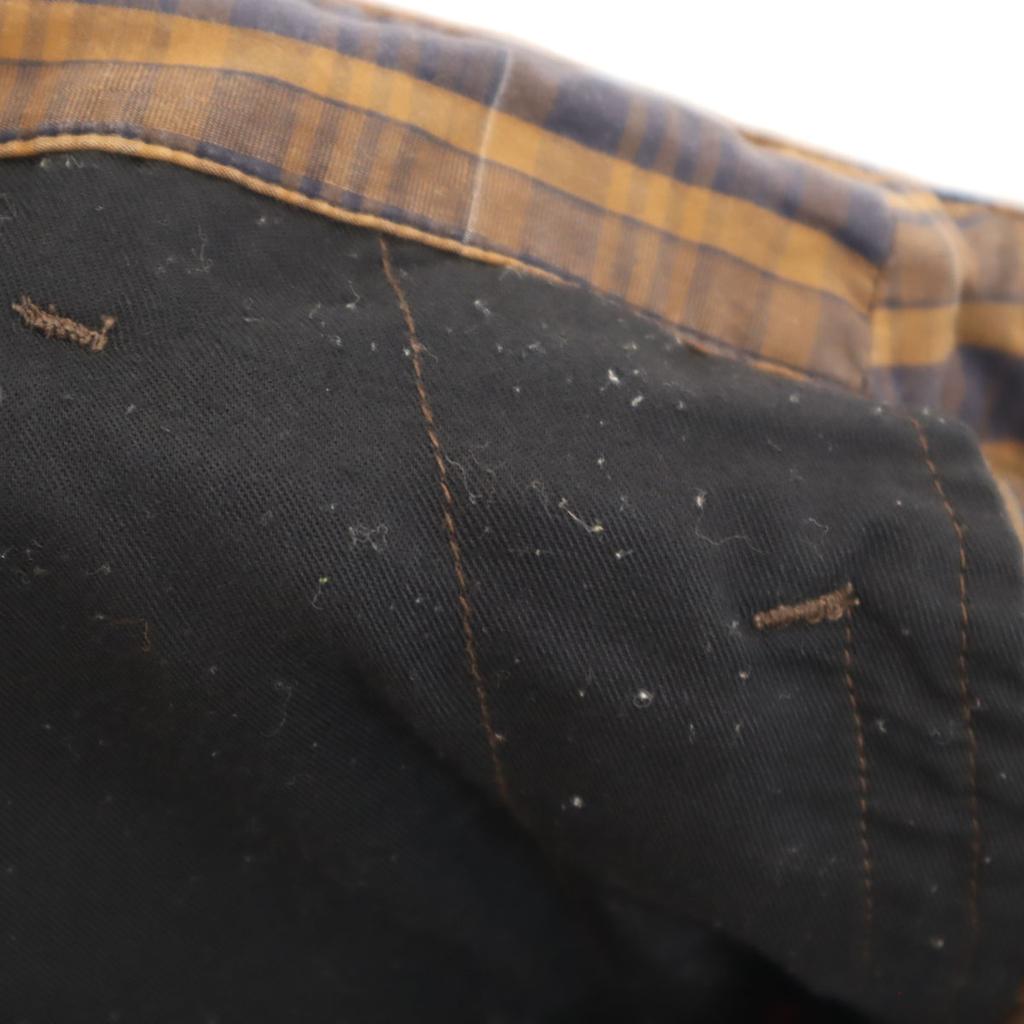 BRU NA BOINNE Check Pattern Easy Tapered Pants Brown Women Used