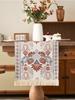New Chinese Classical Printing Table Flag Decoration Classical Painting Table Flag Color Table Towel Household Dining Table Tea Party