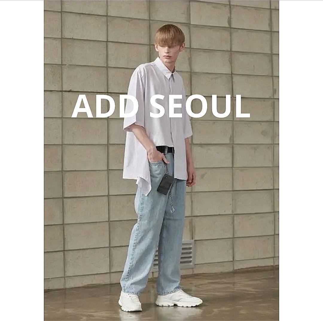 

[USED] ADD SEOUL / Striped shirt