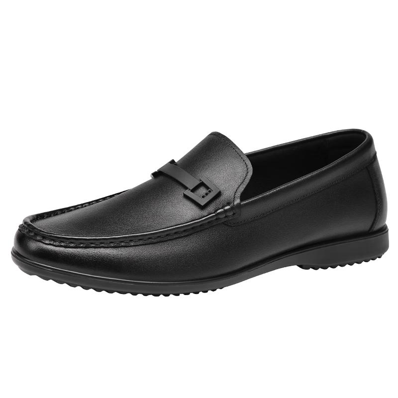 Red Dragonfly Men s Breathable Slip-on Leather Loafers 40