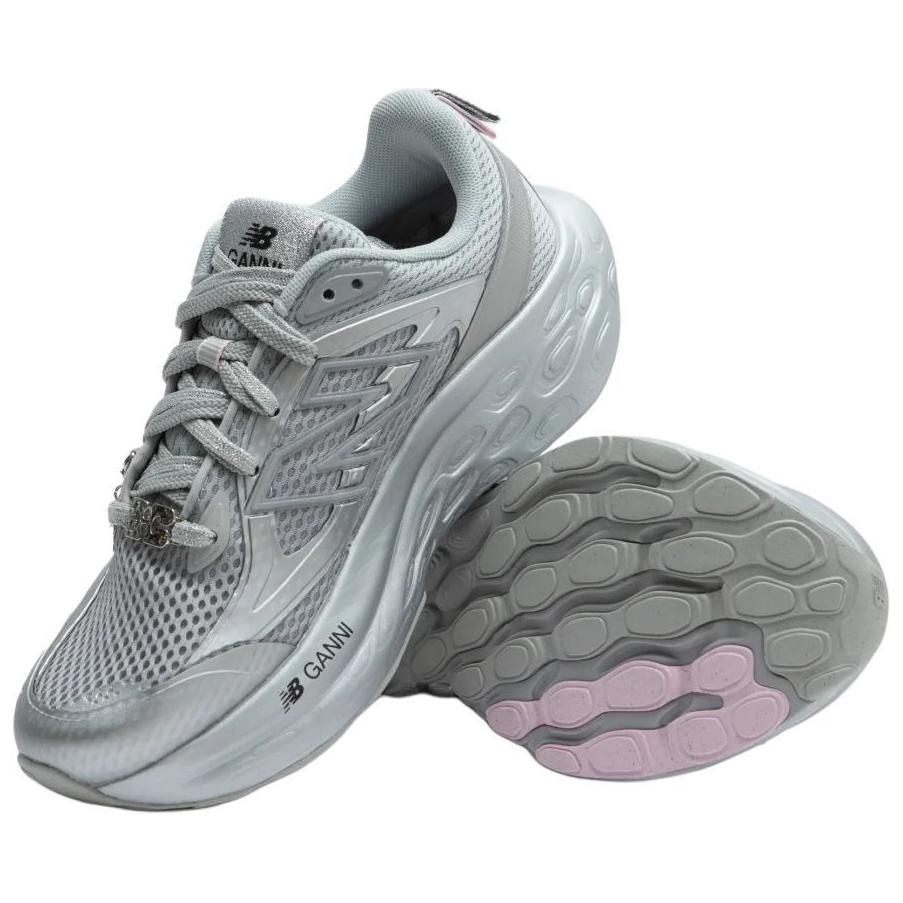 New New Balance Fresh Foam Trainer Ganni Silver Metallic UTRNGA