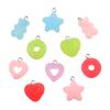 5 Styles DIY Resin Heart & Bear Ornaments Pendants - Colorful, Creative, Premium