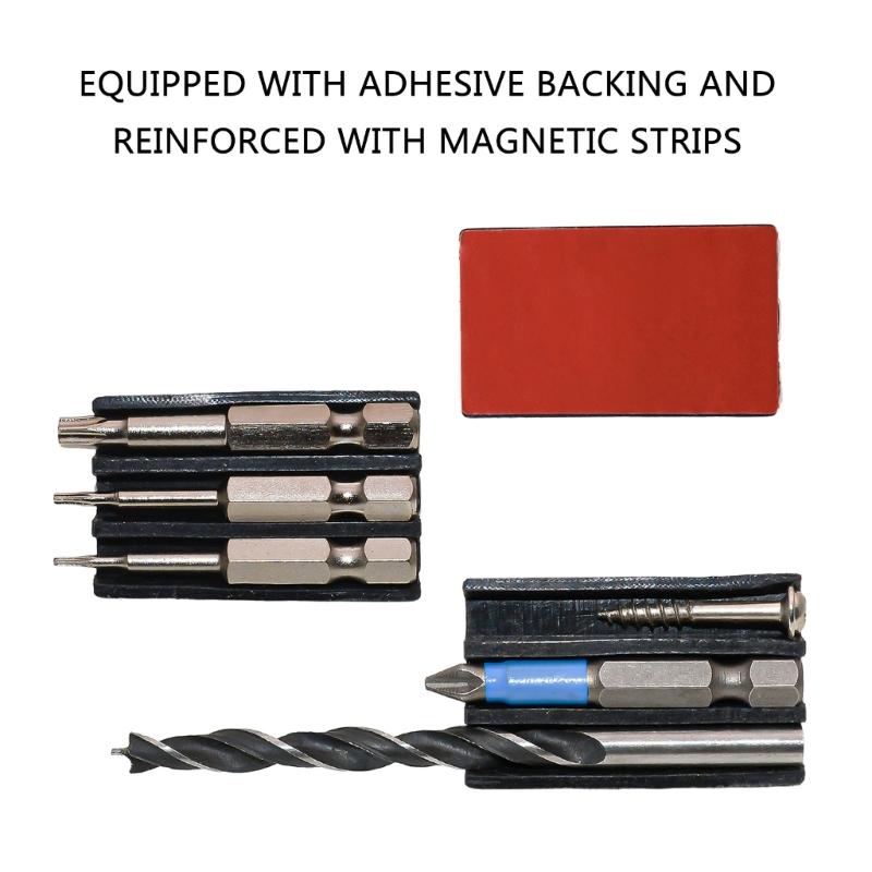 High Strength Magnetic Base Drill Bit Stand Rack Holder For Stable Woodworking Metal Drilling Stable Drilling Operations