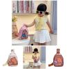 Cartoon Capybara Kids Chest Bag With Breathable Canvas For Kindergarten