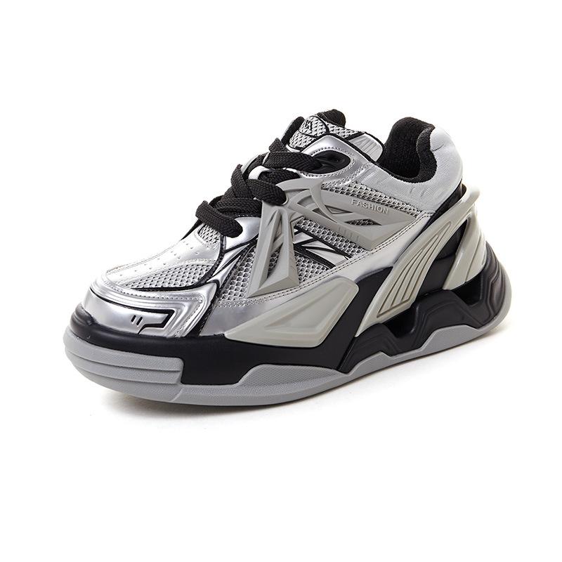 Summer New Thick-soled Heightening Retro Sports and Leisure Shoes for Women