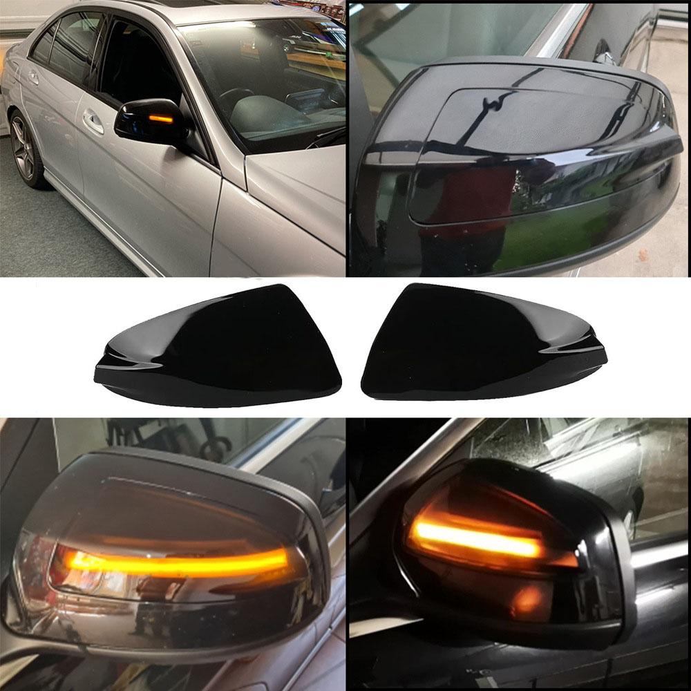 

1 Pair For Mercedes W204 S204 W639 A2048200821 LED Exterior Mirror Blinker Lamp