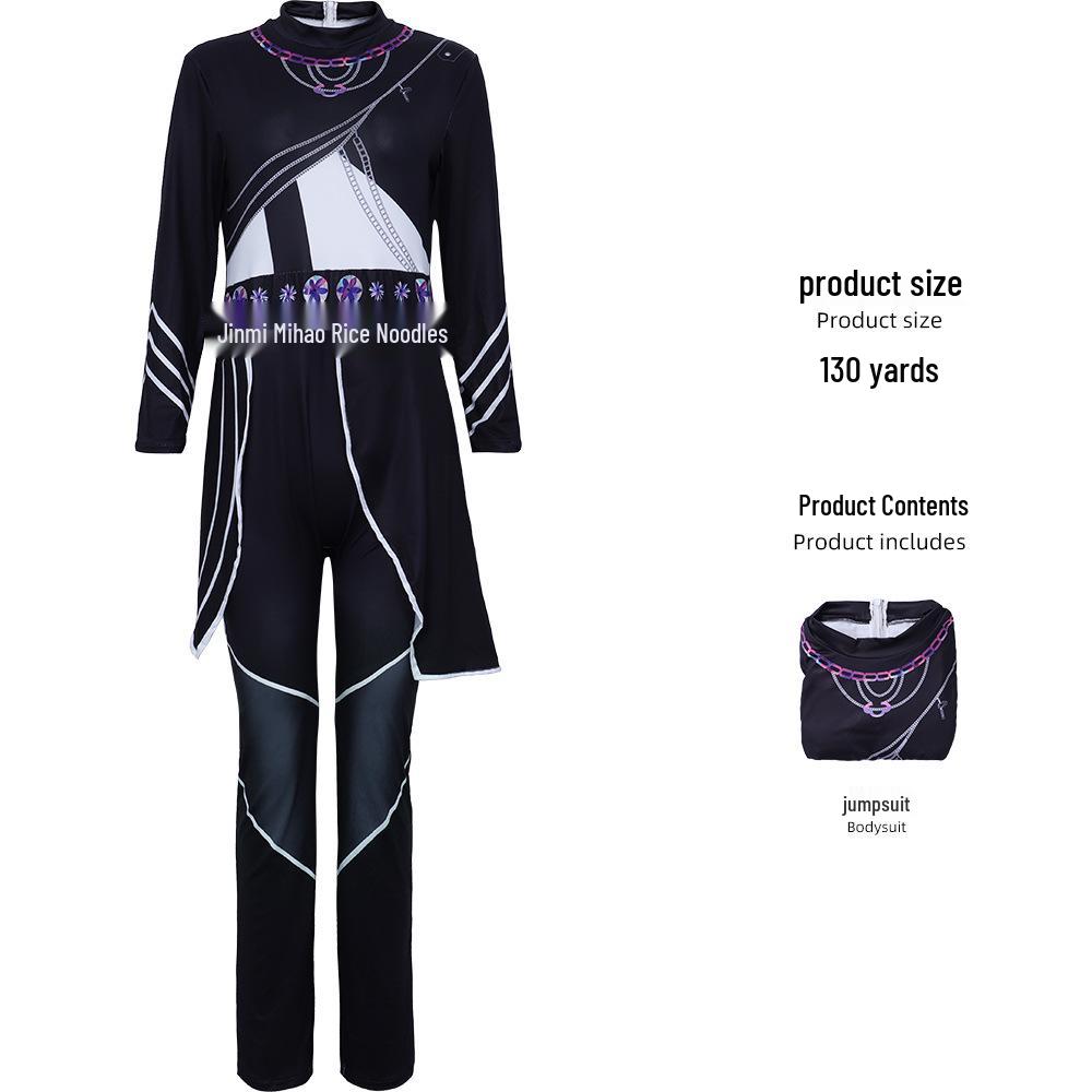 K-POP Demon Hunter Girl Group Cosplay Costume - Lumi, Mila & Zoe Inspired Outfit